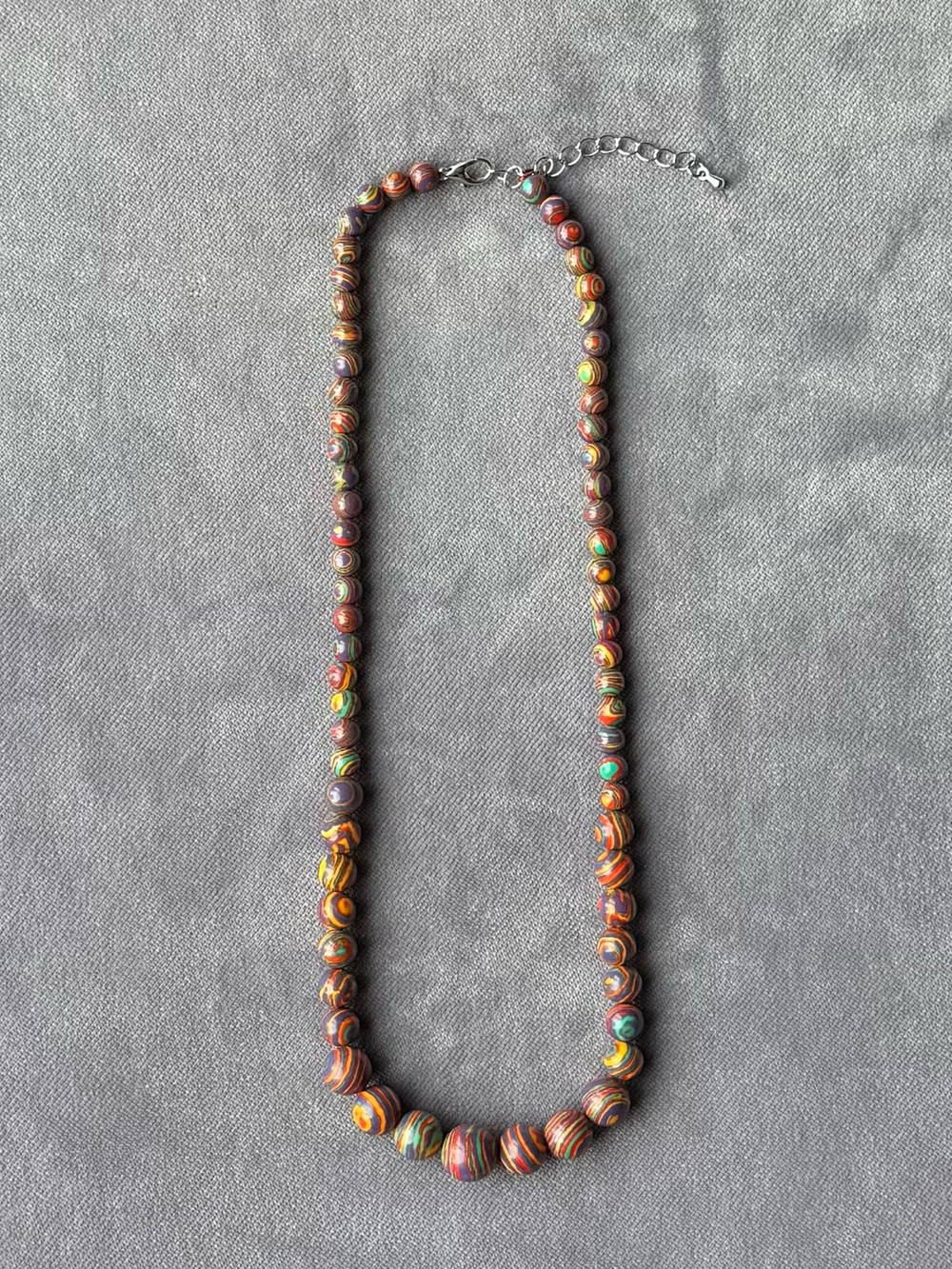 NWOT Tuckernuck Rainbow Jasper Necklace